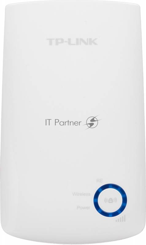 Точка доступа TP-Link TL-WA854RE 300Mbps Wireless N Wall Plugged Range Extender, Atheros, 2T2R, 2.4GHz, 802.11n/g/b, Ranger Extender button, Range extender mode, with internal Antennas,without Ethernet Port