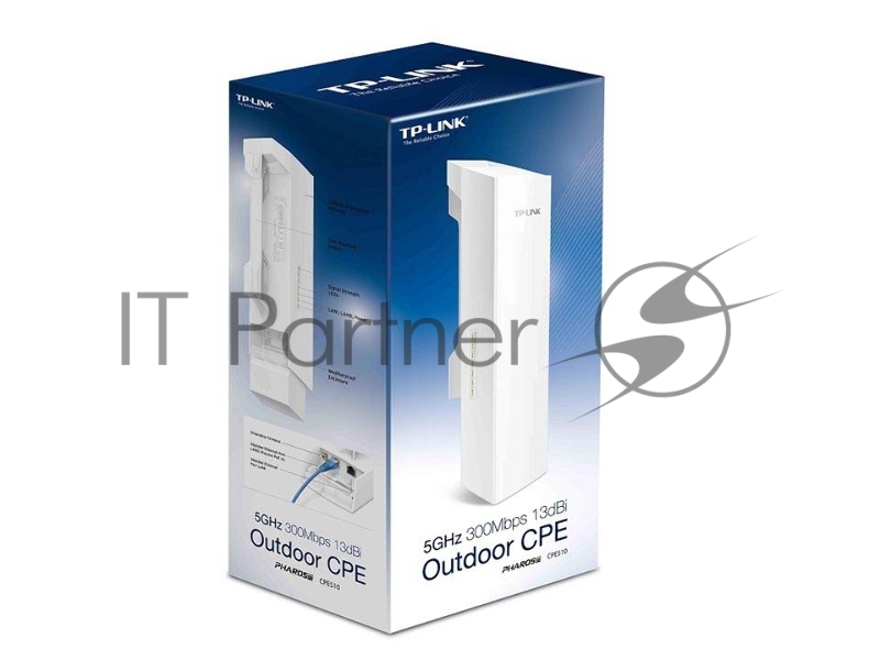 Наружная беспроводная точка доступа TP-LINK SMB CPE510 5 ГГц 300 Мбит/с 13 дБи