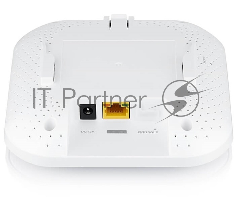 Гибридная точка доступа Zyxel NebulaFlex NWA50AX, WiFi 6, 802.11a/b/g/n/ac/ax (2,4 и 5 ГГц), MU-MIMO, антенны 2x2, до 575+1200 Мбит/с, 1xLAN GE, PoE, без поддержки Captive portal и WPA-Enterprise, защ