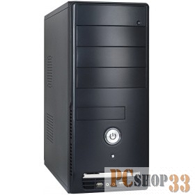 Корпуса Exegate EX275327RUS Корпус Miditower CP-501U Black, ATX, без БП, 1*USB+1*USB3.0, Audio