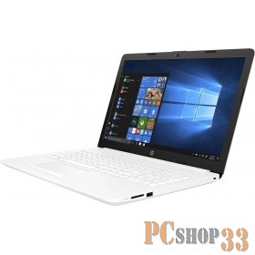 Ноутбук HP 15-db0179ur 4MN00EA white 15.6