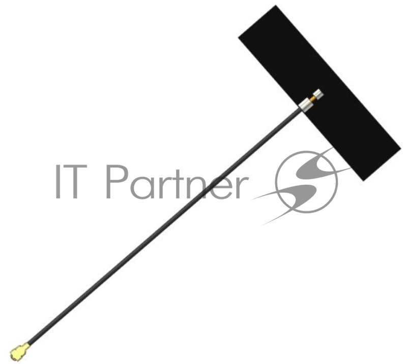 Антенна Wi-Fi 6 (2.4/5/6 ГГц), FPCB на клейком основании, кабель 0.15m, U.FL разъём 146153-0150