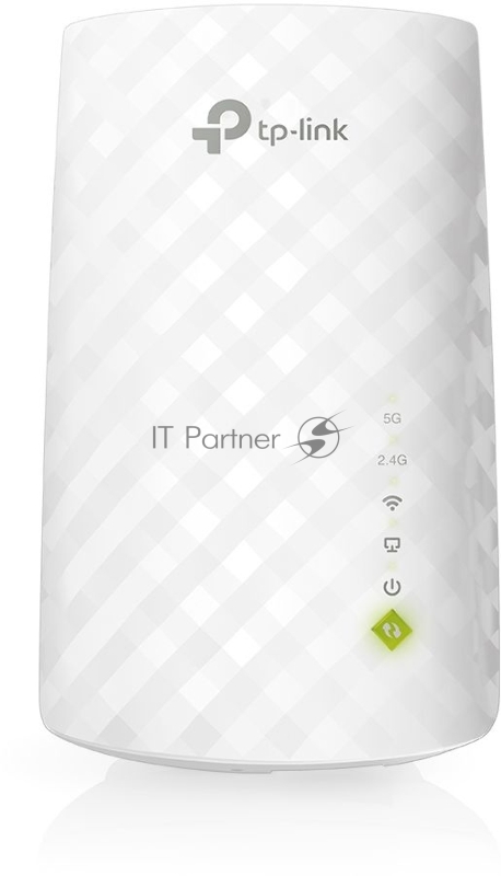 Усилитель Wi-Fi сигнала TP-Link AC750 OneMesh WiFi Range Extender, 300Mbps at 2.4G and 433Mbps at 5G, compact house with internal antennas, 1 10/100Mbps Ethernet port, WPS button for quick setup, Smart Indicator for best location, support OneMeshTMte