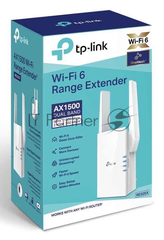 Усилитель сигнала TP-Link AX1500 Wi-Fi Range Extender
