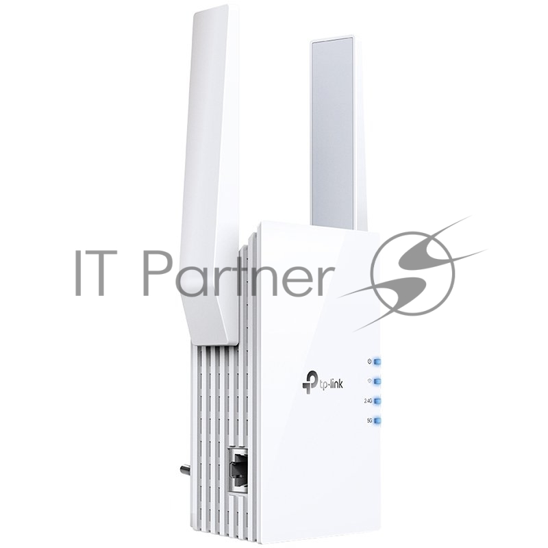 Усилитель TP-Link Wi-Fi AX1800 dual band wi-fi range extender, 1201Mbps at 5G and 574Mbps at 2.4G, support 802.11AX/WiFi6, 2 external antennas, 1 Gigabit port