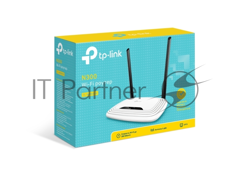 Маршрутизатор беспроводной TP-Link TL-WR841N 10/100BASE-TX