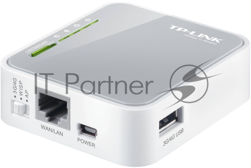Маршрутизатор беспроводной TP-Link SOHO TL-MR3020 10/100BASE-TX