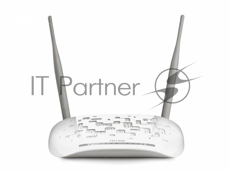 Сетевое оборудование TP-Link SOHO TD-W8961N(RU) 300 Мбит/с, 2T2R, ADSL2/ADSL+, Annex A, 4 порта 100 Мбит/с