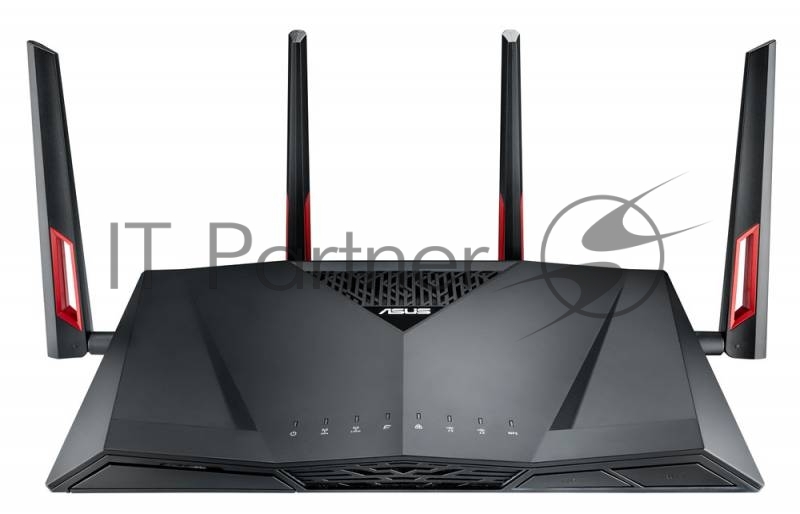 Двухдиапазонный беспроводной маршрутизатор ASUS RT-AC88U Dual-band Gigabit Router (RTL) (8UTP 10 / 100 / 1000Mbps, 1WAN, 802.11a / b / g / n / ac, USB2.0 / 3.0) (Dual Band)