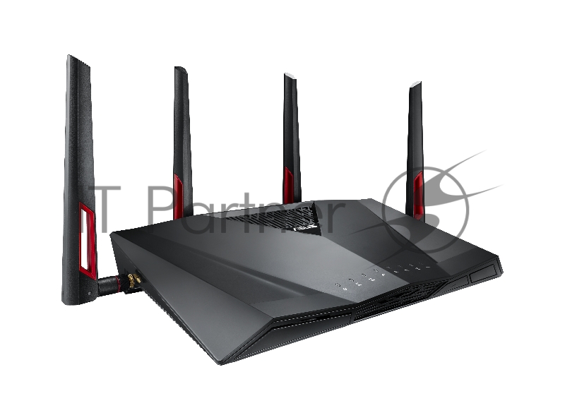 Двухдиапазонный беспроводной маршрутизатор ASUS RT-AC88U Dual-band Gigabit Router (RTL) (8UTP 10 / 100 / 1000Mbps, 1WAN, 802.11a / b / g / n / ac, USB2.0 / 3.0) (Dual Band)