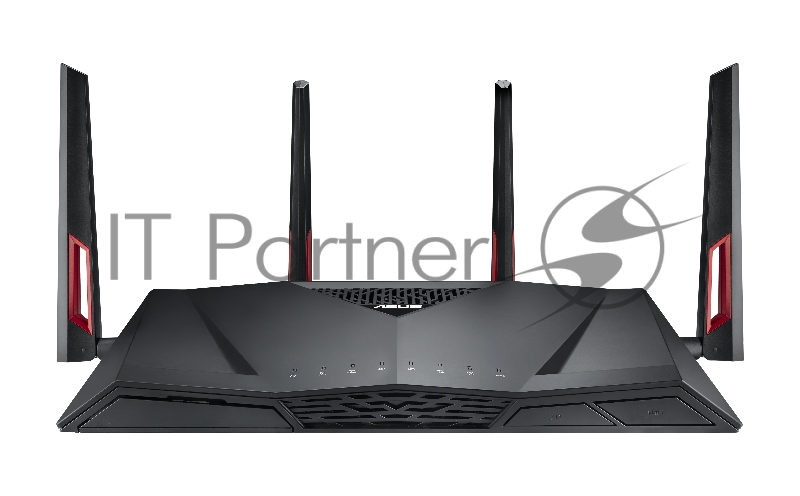 Двухдиапазонный беспроводной маршрутизатор ASUS RT-AC88U Dual-band Gigabit Router (RTL) (8UTP 10 / 100 / 1000Mbps, 1WAN, 802.11a / b / g / n / ac, USB2.0 / 3.0) (Dual Band)