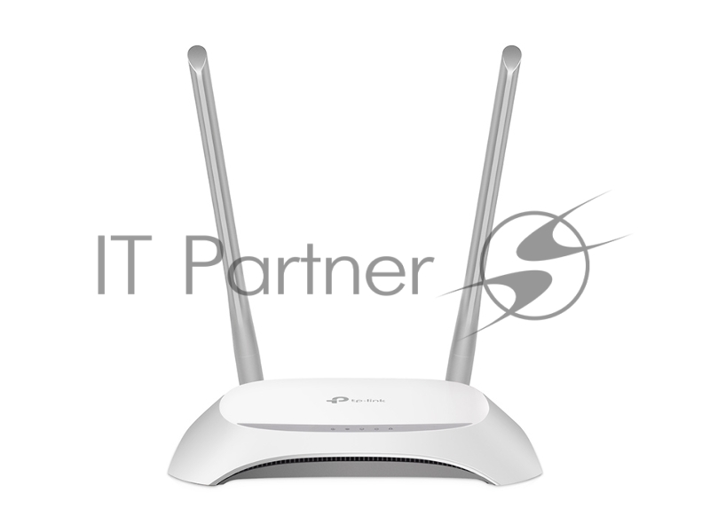 Сетевое оборудование TP-Link TL-WR840N 300Mbps Wireless N Router, Broadcom, 2T2R, 2.4GHz, 802.11b/g/n, 1 10/100Mbps WAN + 4 10/100Mbps LAN ports, internal antennas, support Russian PPTP/L2TP/PPPoE, IGMP Snooping/Proxy, Br