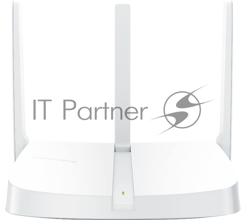 Маршрутизатор Mercusys MW305R Wi-Fi роутер 300 Мбит/с 2,4 ГГц, 1 порт WAN 10/100 Мбит/с + 4 порта LAN 10/100 Мбит/с, 2 фиксированные антенны