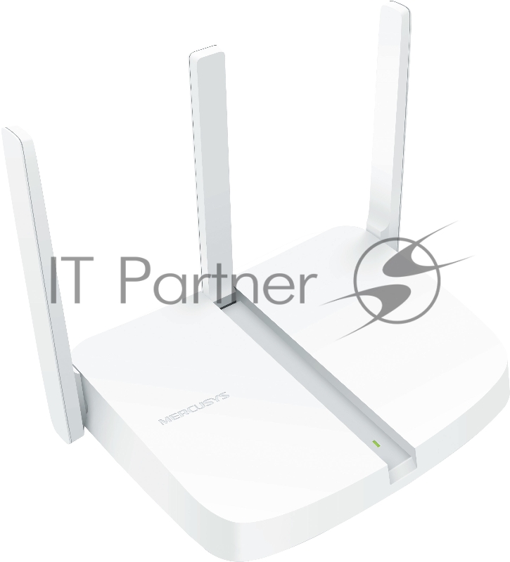Маршрутизатор Mercusys MW305R Wi-Fi роутер 300 Мбит/с 2,4 ГГц, 1 порт WAN 10/100 Мбит/с + 4 порта LAN 10/100 Мбит/с, 2 фиксированные антенны