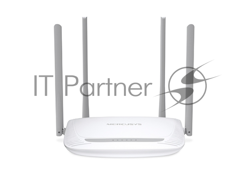 Беспроводный маршрутизатор Mercusys MW325R, 300Мбит/с, 4 порта 100 Мбит/с, 4 фиксированных антенны