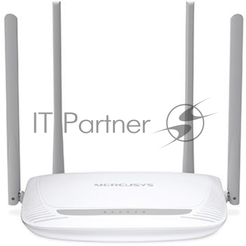 Беспроводный маршрутизатор Mercusys MW325R, 300Мбит/с, 4 порта 100 Мбит/с, 4 фиксированных антенны