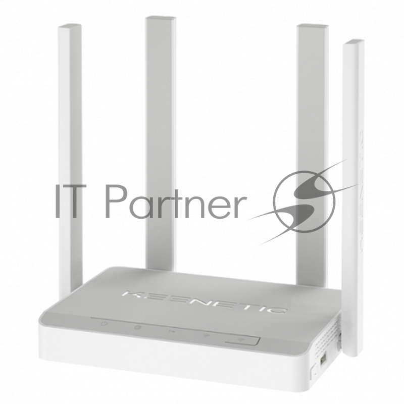 Роутер беспроводной Keenetic Duo (KN-2110) для подключения по VDSL/ADSL с Wi-Fi AC1200, усилителями приема/передачи, управляемым коммутатор