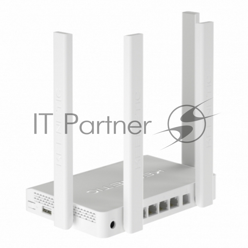 Роутер беспроводной Keenetic Duo (KN-2110) для подключения по VDSL/ADSL с Wi-Fi AC1200, усилителями приема/передачи, управляемым коммутатор