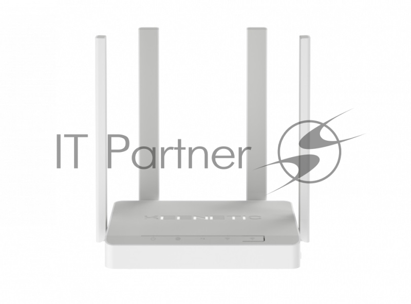 Роутер беспроводной Keenetic Duo (KN-2110) для подключения по VDSL/ADSL с Wi-Fi AC1200, усилителями приема/передачи, управляемым коммутатор