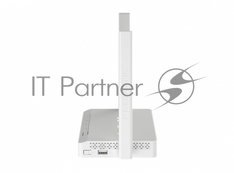 Интернет-центр Keenetic DSL (KN-2010) для подключения по VDSL/ADSL с Wi-Fi N300, усилителями приема, управляемым коммутатором и многофункц.портом USB