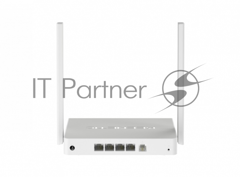Интернет-центр Keenetic DSL (KN-2010) для подключения по VDSL/ADSL с Wi-Fi N300, усилителями приема, управляемым коммутатором и многофункц.портом USB