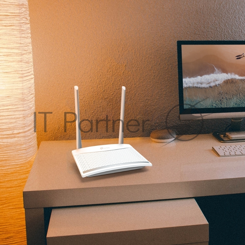 Роутер беспроводной TP-Link TL-WR820N N300 10/100BASE-TX белый
