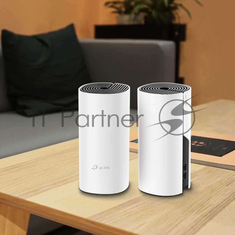 Роутер беспроводной TP-Link DECO M4 (DECO M4(2-PACK)) AC1200 10/100/1000BASE-TX (упак.:2шт)