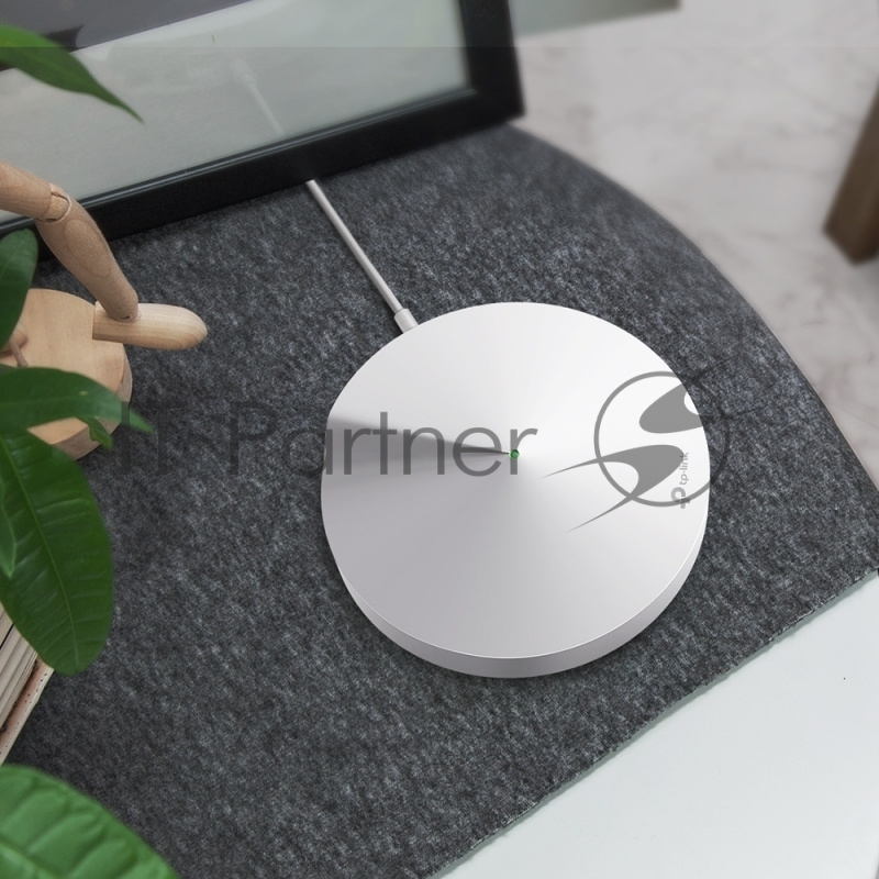 Роутер беспроводной TP-Link Deco M9 Plus (DECO M9 PLUS(2-PACK)) AC2200 10/100/1000BASE-TX белый (упак.:2шт)