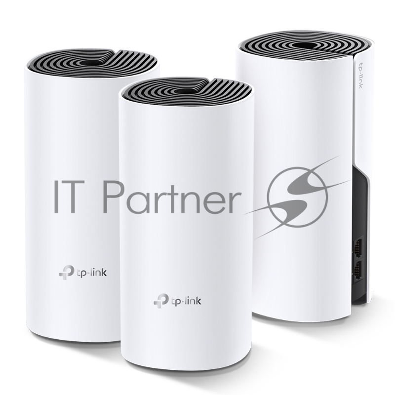 Бесшовный Mesh роутер TP-Link Deco M4 (DECO M4(3-PACK)) AC1200 10/100/1000BASE-TX (упак.:3шт)