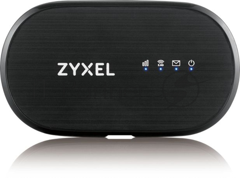 Портативный LTE Cat.4 Wi-Fi маршрутизатор Zyxel WAH7601 (вставляется сим-карта), 802.11n (2,4 ГГц) до 300 Мбит/с, поддержка LTE/4G/3G/2G, питание micro USB, батарея до 8 часов