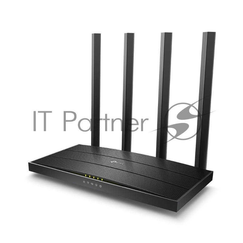 Беспроводный гигабитный маршрутизатор/роутер TP-Link Archer C80, Dual Band, 1,9Гбит/с (1300 на 5 ГГц + 600 на 2,4 ГГц) 3T3R, 1 порт WAN 1000 Мбит/с, 4 порта 1000 Мбит/с, 1хUSB 2.0, 3 съемных антенны