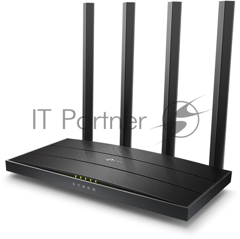 Беспроводный гигабитный маршрутизатор/роутер TP-Link Archer C80, Dual Band, 1,9Гбит/с (1300 на 5 ГГц + 600 на 2,4 ГГц) 3T3R, 1 порт WAN 1000 Мбит/с, 4 порта 1000 Мбит/с, 1хUSB 2.0, 3 съемных антенны