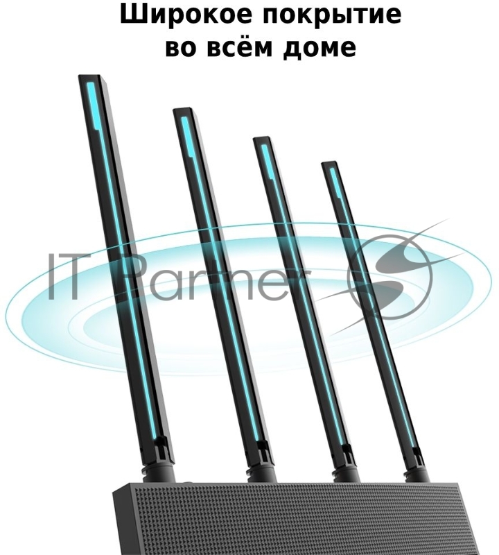Беспроводный гигабитный маршрутизатор/роутер TP-Link Archer C80, Dual Band, 1,9Гбит/с (1300 на 5 ГГц + 600 на 2,4 ГГц) 3T3R, 1 порт WAN 1000 Мбит/с, 4 порта 1000 Мбит/с, 1хUSB 2.0, 3 съемных антенны