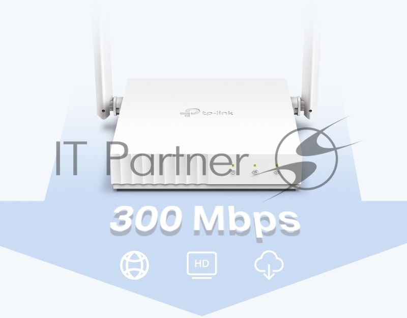 Роутер беспроводной TP-Link TL-WR844N N300 10/100BASE-TX белый