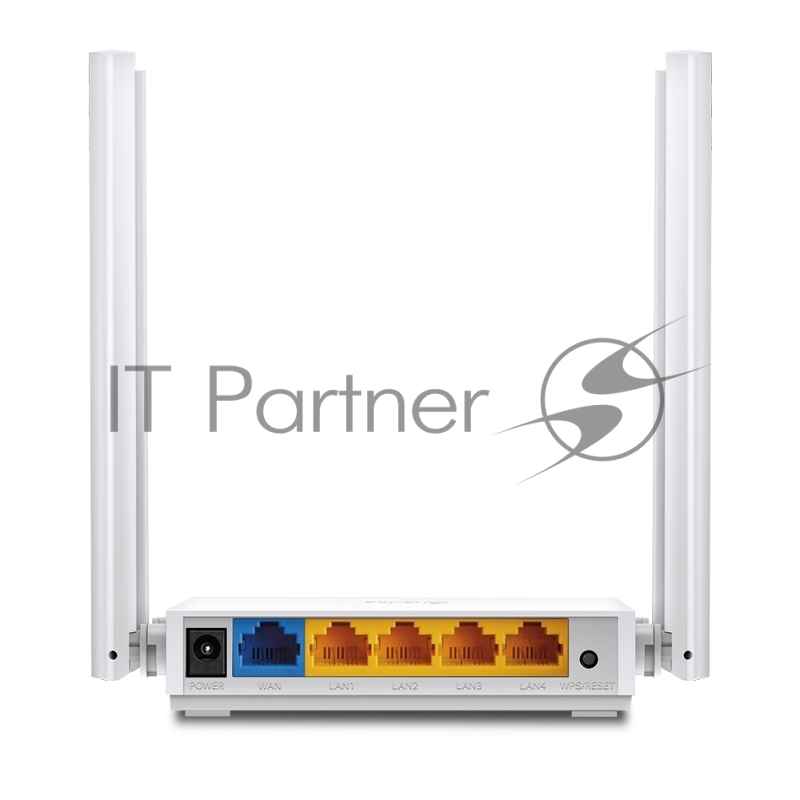 Роутер TP-Link AC750 Wireless Dual Band Router, 433 at 5 GHz +300 Mbps at 2.4 GHz, 802.11ac/a/b/g/n, 1 port WAN 10/100 Mbps + 4 ports LAN 10/100 Mbps, 3 fixed antennas, L2TP Russia/PPTP Russia/PPPoE Russia support, IGMP Snooping/Proxy, Bridge and 802