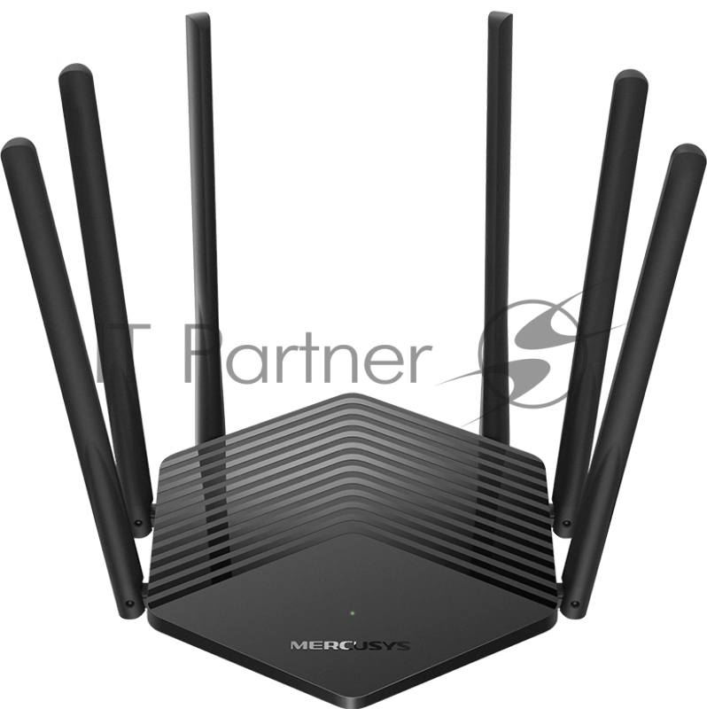 Роутер Mercusys AC1900 Wireless AC Gigabit Router, 600 Mbps at 2.4 GHz + 1300 Mbps at 5 GHz, 6×5dBi Fixed External Antennas with Beamforming, 2× G LAN Ports, 1× G WAN Port, Access Point Mode, 3X3 MU-MIMO, Parental Controls, Guest Network, Smart Conne