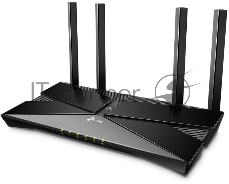 Роутер TP-Link AX3000 Dual Band Wireless Gigabit Router, Next-Gen Gigabit Wi-Fi 6, 2402Mbps at 5G and 574Mbps at 2.4G, Dual-Core Intel CPU, 1*USB 3.0 Port, 4 external antennas, support NitroQAM,OFDMA,MU-MIMO,Airtime Fairness,Beamforming, support Russ