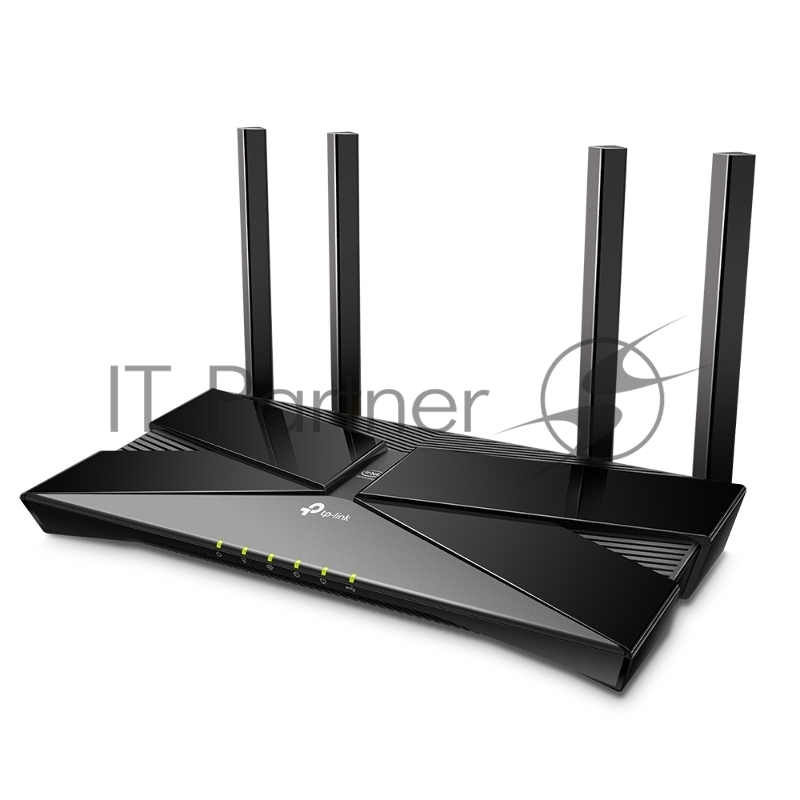 Роутер TP-Link AX3000 Dual Band Wireless Gigabit Router, Next-Gen Gigabit Wi-Fi 6, 2402Mbps at 5G and 574Mbps at 2.4G, Dual-Core Intel CPU, 1*USB 3.0 Port, 4 external antennas, support NitroQAM,OFDMA,MU-MIMO,Airtime Fairness,Beamforming, support Russ