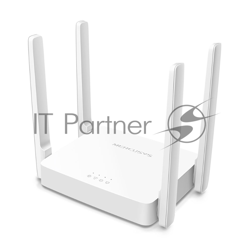 Роутер беспроводной Mercusys AC10 AC1200 10/100BASE-TX белый