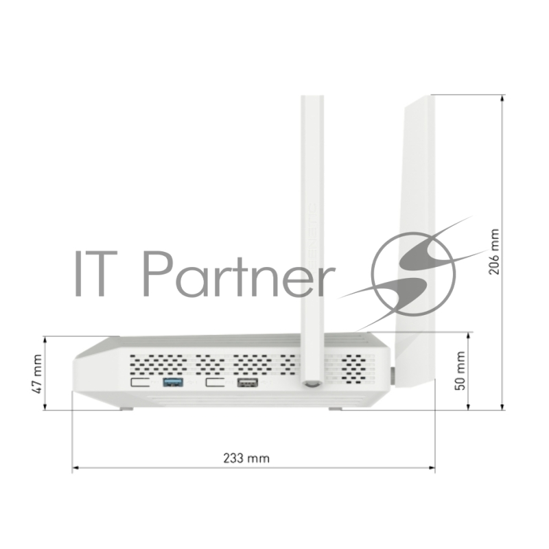 Роутер беспроводной Keenetic Giant (KN-2610)AC1300 10/100/1000BASE-TX/4G ready белый