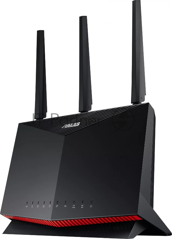Роутер ASUS RT-AX86S // 802.11 a/b/g/n/ac/ax, до 861 + 4804Мбит/c, 2,4 + 5 гГц, 3 антенны, USB, GBT+2,5GBT LAN 90IG05F0-MO3A00