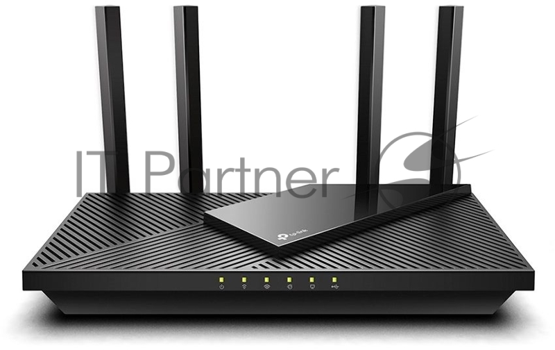 Маршрутизатор TP-Link Archer AX55 AX3000 Dual-Band Wi-Fi 6 Router, SPEED: 574 Mbps at 2.4 GHz + 2402 Mbps at 5 GHz, SPEC: 4× Antennas, 1× Gigabit WAN Port + 4× Gigabit LAN Ports, USB 3.0 Port
