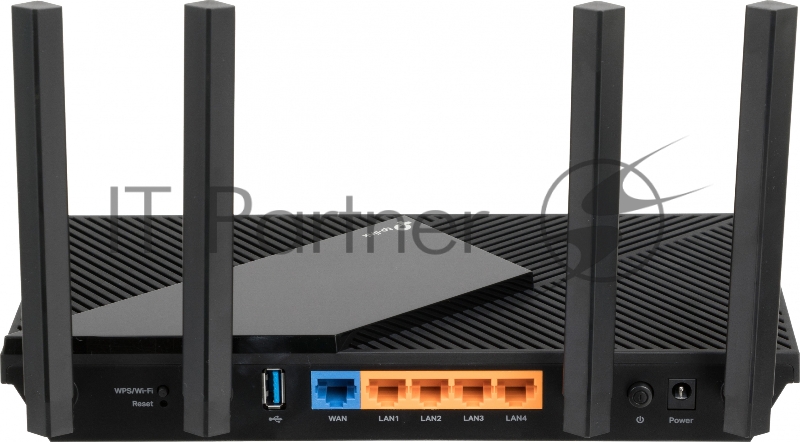 Маршрутизатор TP-Link Archer AX55 AX3000 Dual-Band Wi-Fi 6 Router, SPEED: 574 Mbps at 2.4 GHz + 2402 Mbps at 5 GHz, SPEC: 4× Antennas, 1× Gigabit WAN Port + 4× Gigabit LAN Ports, USB 3.0 Port