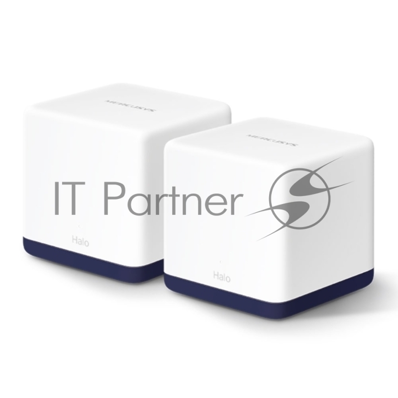 Система Mercusys MESH AC1900 Whole Home Mesh Wi-Fi System, 3× Internal Antennas, 3×GB ports (WAN/LAN) (2-pack)