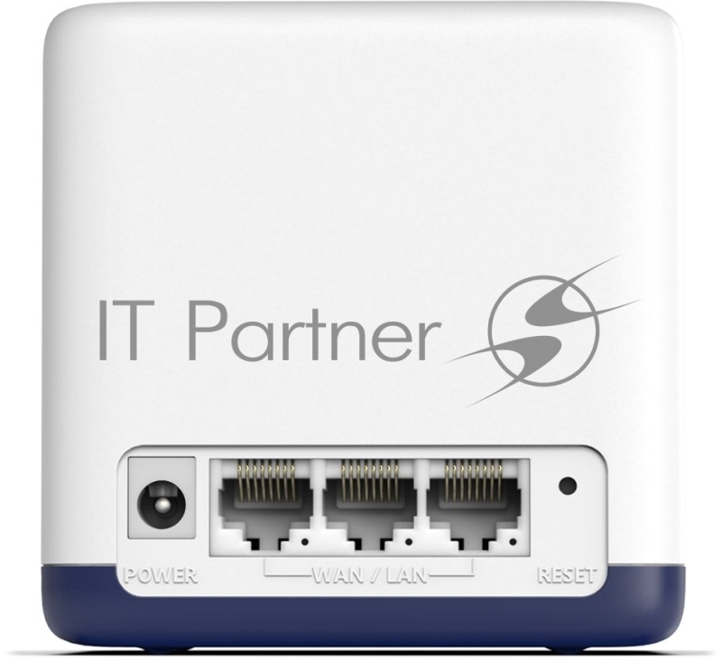 Система Mercusys MESH AC1900 Whole Home Mesh Wi-Fi System, 3× Internal Antennas, 3×GB ports (WAN/LAN) (2-pack)