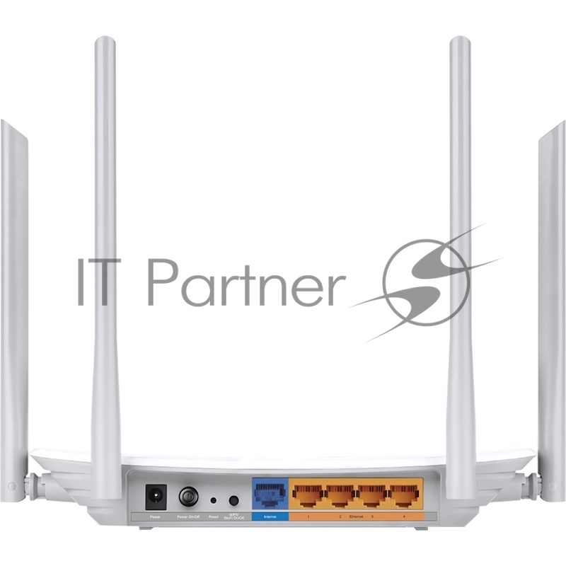 Маршрутизатор TP-Link EC220-F5(ISP) AC1200 Dual-Band Wi-Fi Router, SPEED: 300 Mbps at 2.4 GHz + 867 Mbps at 5 GHz, SPEC: 4× Antennas, 1× 10/100M WAN Port + 4× 10/100M LAN Ports