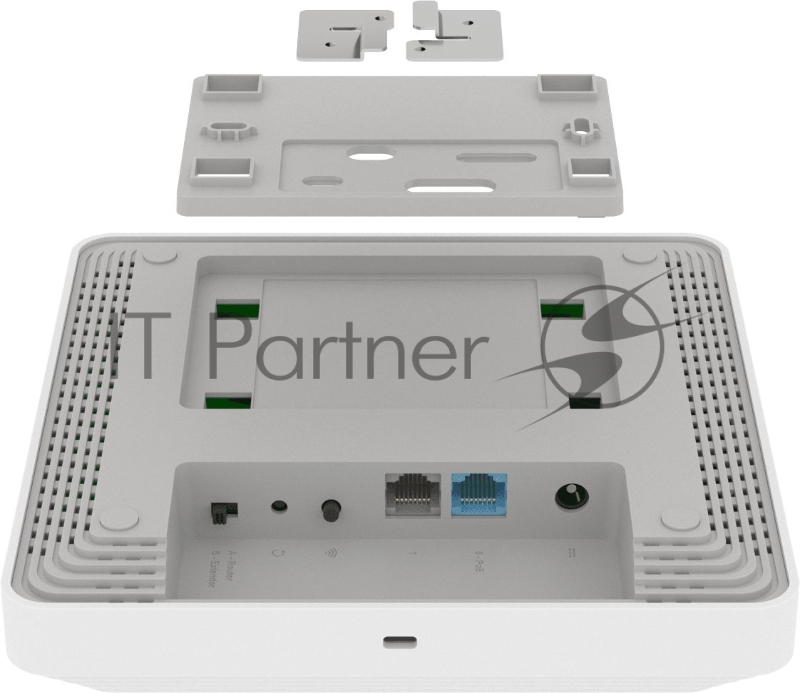 Маршрутизатор Keenetic Voyager Pro Гигабитный интернет-центр с Mesh Wi-Fi 6 AX1800, анализатором спектра Wi-Fi, 2-портовым Smart-коммутатором, переключателем режима роутер/ретранслятор и питанием Power over Ethernet