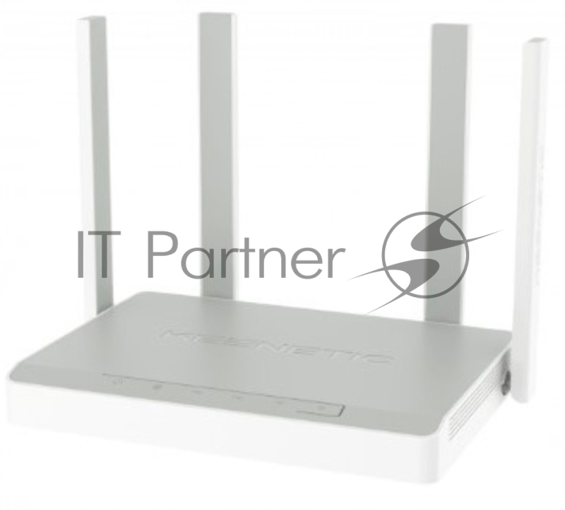 Гигабитный интернет-центр с Mesh Wi-Fi 6 Keenetic Sprinter (KN-3710)AX1800, 4-портовым Smart-коммутатором и переключателем режима роутер/ретранслятор