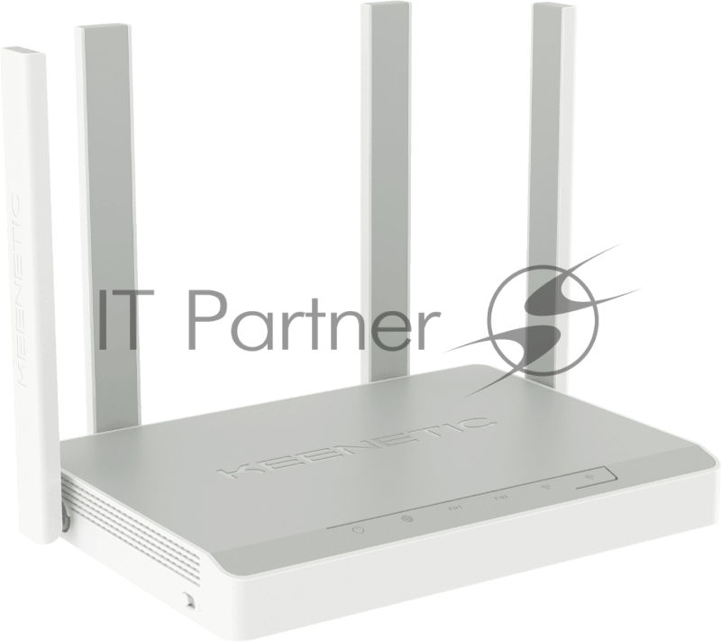 Гигабитный интернет-центр с Mesh Wi-Fi 6 Keenetic Sprinter (KN-3710)AX1800, 4-портовым Smart-коммутатором и переключателем режима роутер/ретранслятор