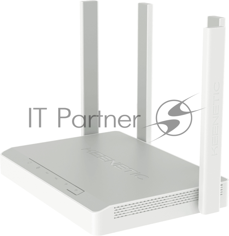 Гигабитный интернет-центр с Mesh Wi-Fi 6 Keenetic Sprinter (KN-3710)AX1800, 4-портовым Smart-коммутатором и переключателем режима роутер/ретранслятор